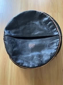 Photo of free 2 x Moroccan leather ottomans (Bundoora) #4