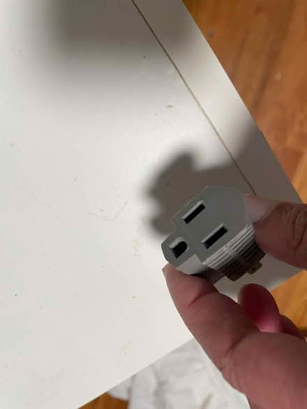 Photo of free 2-prong to 3-prong adapter (Arlington heights) #1