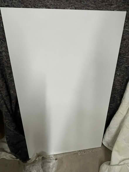 Photo of free White Gloss Wood Panel (PR4 Wrea Green) #1