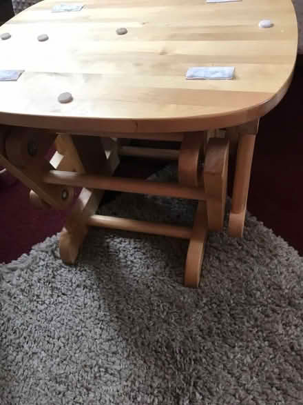 Photo of free Rocking chair with rocking stool (Horsford NR10) #2