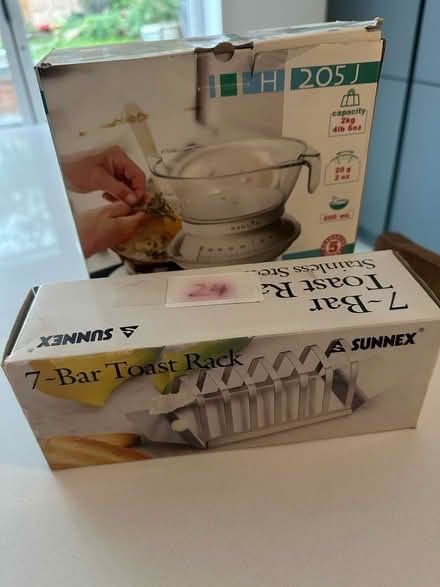 Photo of free Kitchen scale and toaster rack (Epping, CM16) #1