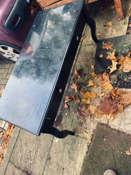 Photo of free Gloss black wooden coffee table (Loughborough LE11) #2