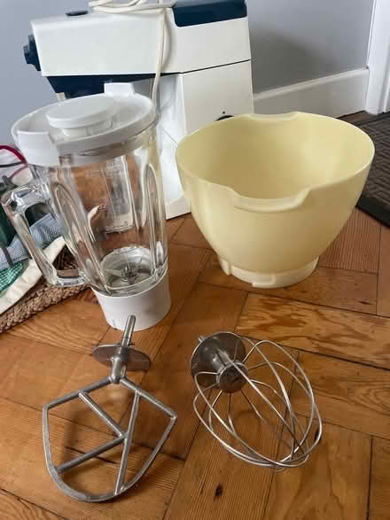 Photo of free Kenwood chef bowl, blender jug, whisk and K-beater (Florence Park OX4) #1
