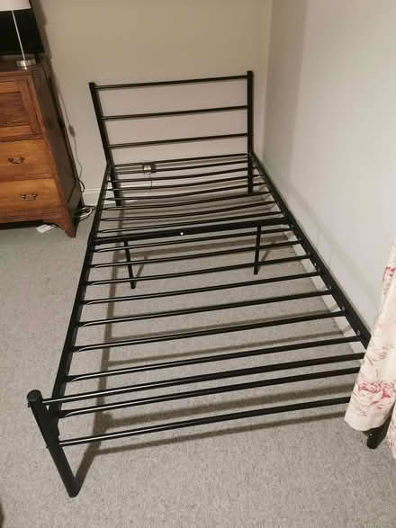 Photo of free 2 x metal frame single beds (Brampton - Appleby CA16) #1