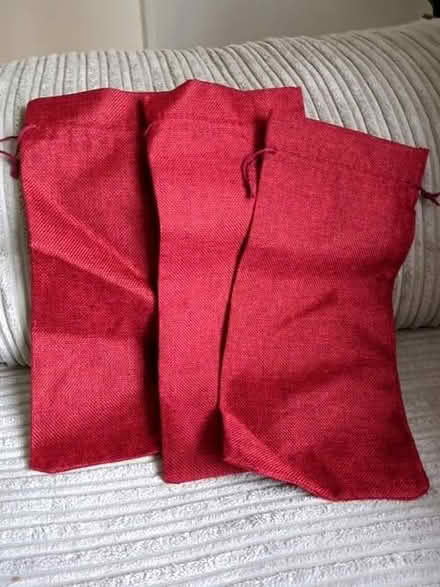 Photo of free 30 red bottle bags (Loughton IG10) #1