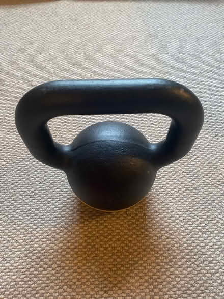 Photo of free 12kg kettle bell (BB7, Mitton, clitheroe) #1