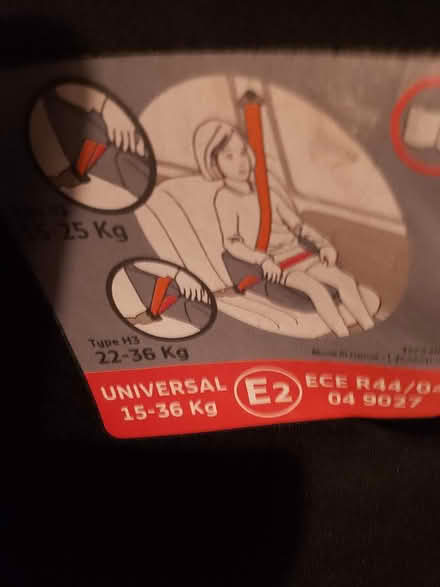 Photo of free Child booster seat (Isleworth TW7 Near Rugby Gd) #2
