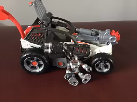 Photo of free Cyborg saw figure and vehicle . (Middleton Junction OL9) #1
