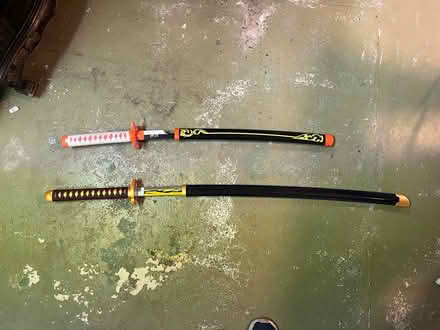 Photo of free Wooden Katana swords (Whitby - Kendalwood/Dundas-ish) #1