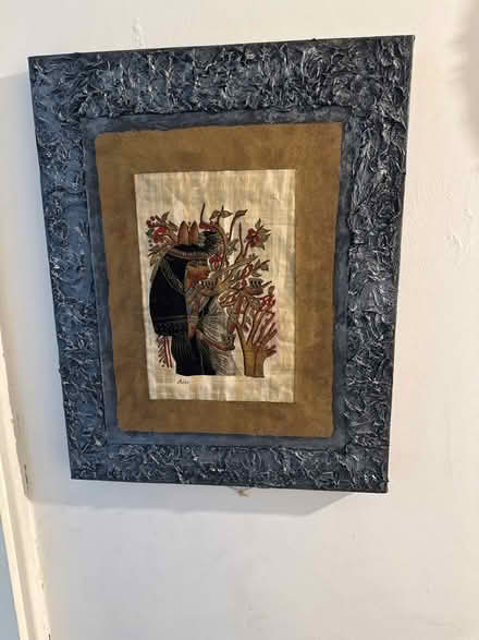 Photo of free Wall clock and handmade canvases (N11 1SZ) #2