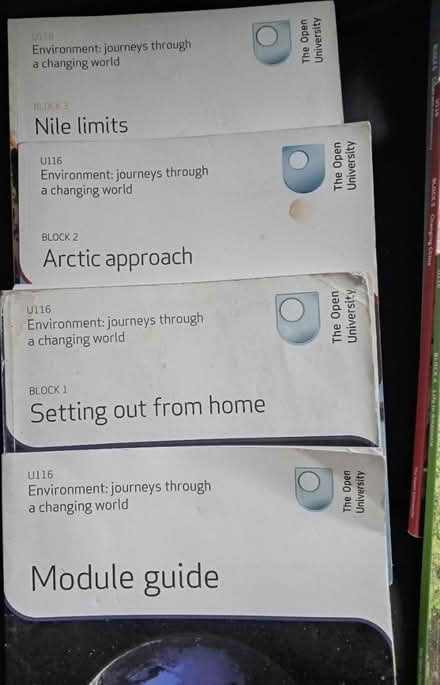 Photo of free OU Environmental course books (Leith EH6) #2