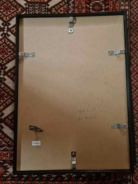 Photo of free 2 picture frames black (Near Holborn/Rosebery Ave) #2