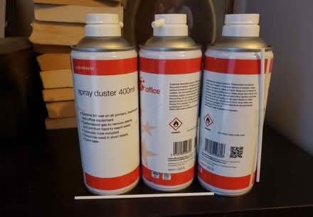 Photo of free 3 cans of canned air (Walkley S10) #1
