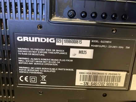 Photo of free Grundig GU22WDV4 TV (Mangotsfield, BS16) #2