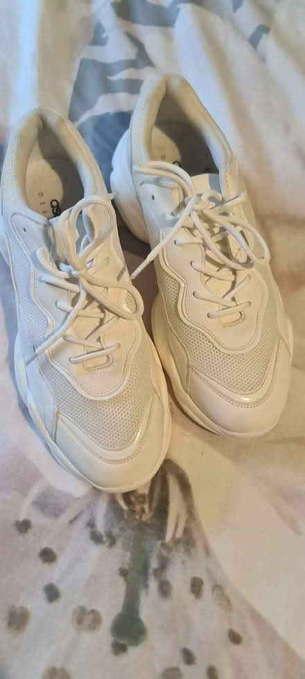 Photo of free Asos white trainers size 9 (CH44 Wirral) #3