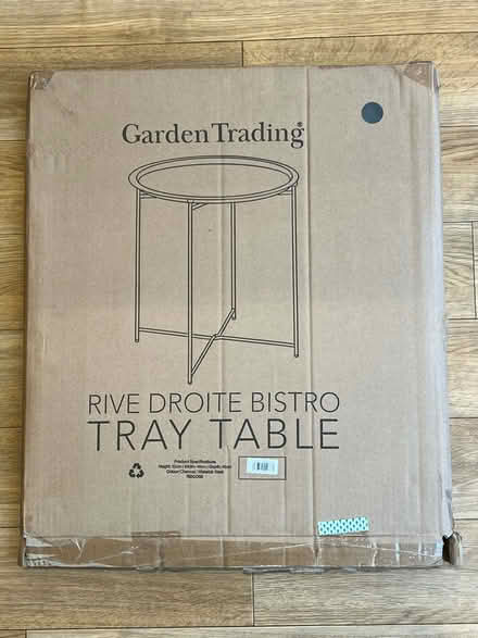 Photo of free Pair of bistro tray tables (KT6 Surbiton) #3
