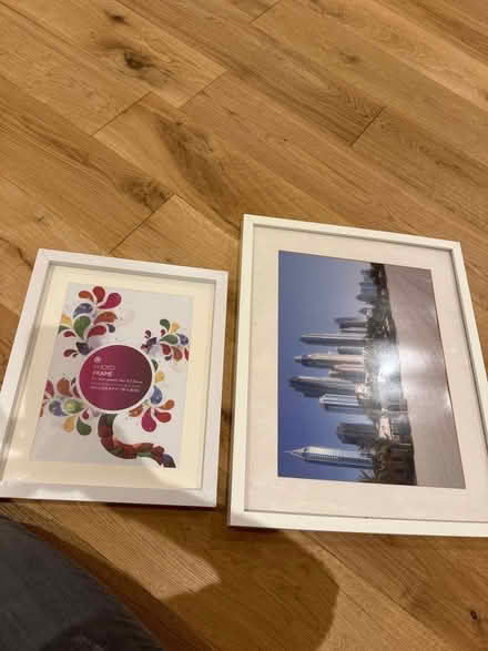 Photo of free 3 white photo frames (Woodham Walter CM9) #1
