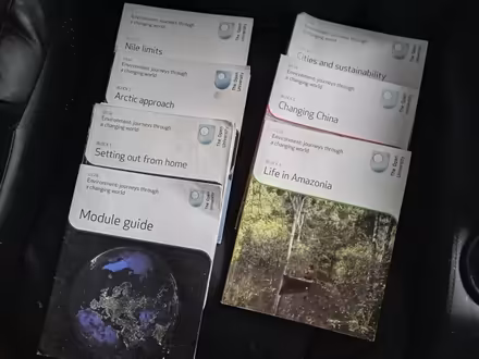 Photo of free OU Environmental course books (Leith EH6) #1