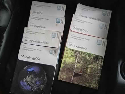 Photo of free OU Environmental course books (Leith EH6) #1