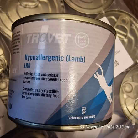 Photo of free Hypoallergenic cat food Trovet (South Oxhey WD19) #1