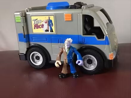 Photo of free Two face figure and van . Batman imaginext brand . (Middleton Junction OL9) #1