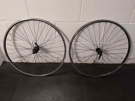 Photo of free Set of Decathlon Road Bike Wheels (Morley Green SK9) #1