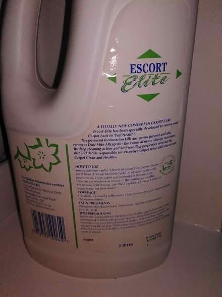 Photo of free Around 1 litre detergent for carpet cleaner (Chipping Norton OX7) #2