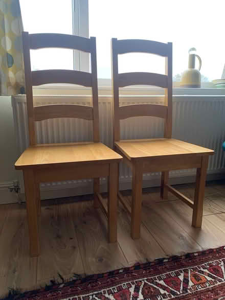 Photo of free Pair of dining chairs (Nailsworth GL6) #1