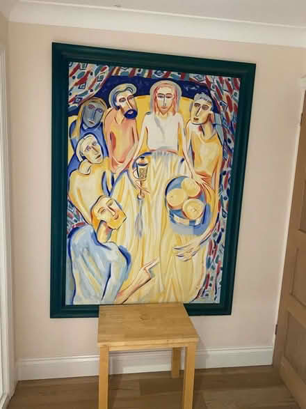 Photo of free Very large painting (Foxholes SG13) #1
