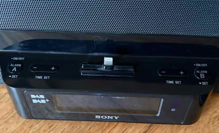Photo of free Sony stereo radio and iPod/iPhone dock (Burton Joyce NG14) #2