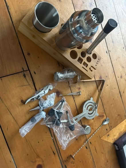 Photo of free Cocktail making kit (IG8 7RB) #1