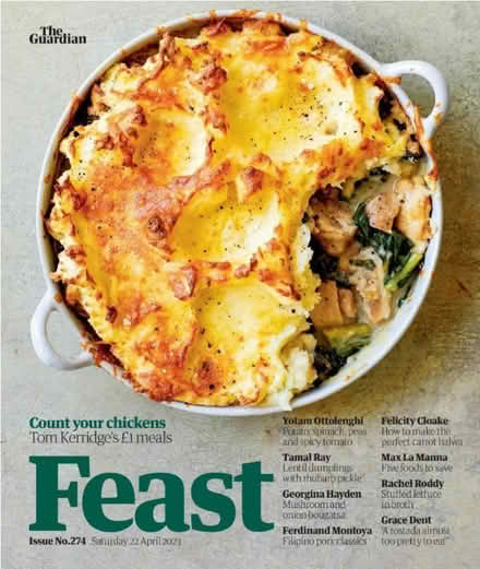 Photo of Guardian Feast magazine - weekly (Ipswich IP4 5) #1