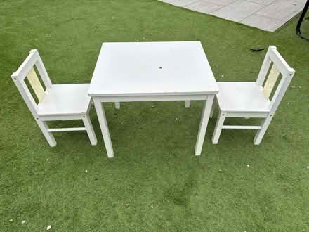 Photo of free IKEA Children’s Table and chairs (Bexleyheath) #1