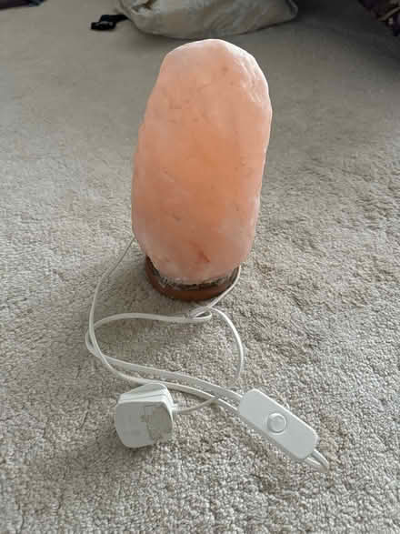 Photo of free Salt lamp (Leigh-on-Sea) #1