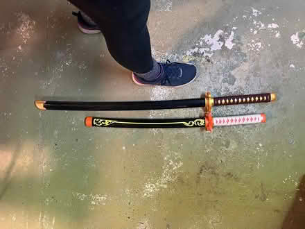 Photo of free Wooden Katana swords (Whitby - Kendalwood/Dundas-ish) #2