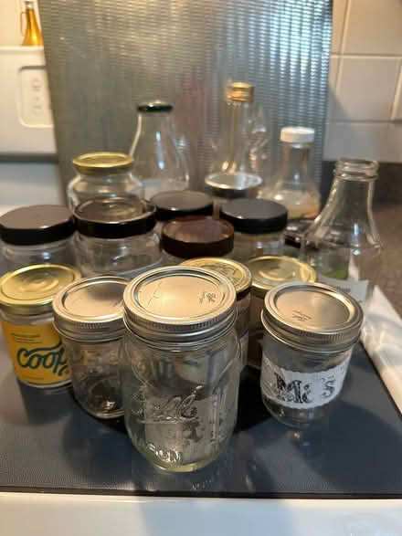 Photo of free Assorted Jars/Bottles (West Medford) #1