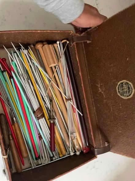 Photo of free Knitting and crochet needles in a case (Noak Bridge SS15) #3