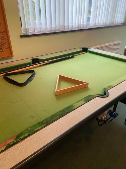 Photo of free 6 x 3'6 Snooker Table (Kendal LA9) #2