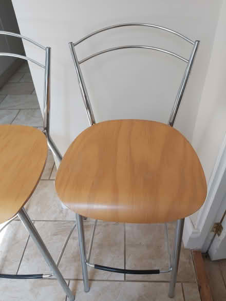 Photo of free 2 x bar stools (MK17 9BP) #2