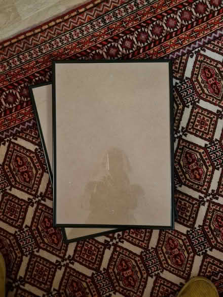 Photo of free 2 picture frames black (Near Holborn/Rosebery Ave) #1