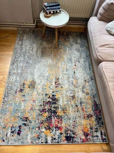 Photo of free Small multi coloured area rug (Wandsworth Common SW18) #1