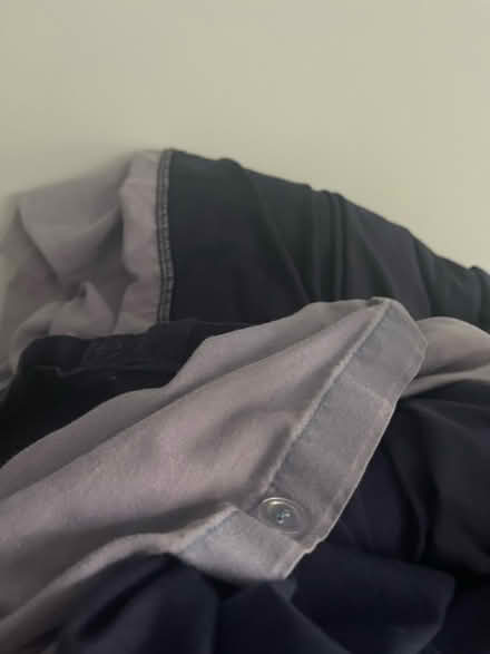 Photo of free Double blue duvet sheet and pillow (Hampton) #1