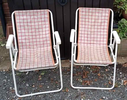 Photo of free Two standard folding chairs (DA2) #1