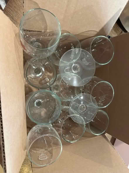 Photo of free Assorted wine glasses (Horace Mann Melrose) #2