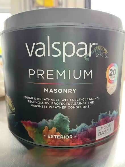 Photo of free Masonry paint 2.5l (SW16 Norbury) #1