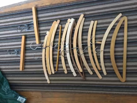 Photo of free Vintage wooden hangers (Summertown OX2) #1