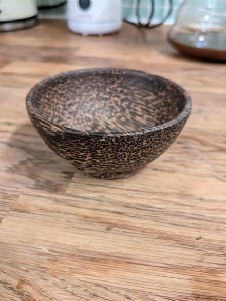 Photo of free Small wooden bowl (Brentford TW80NP) #1
