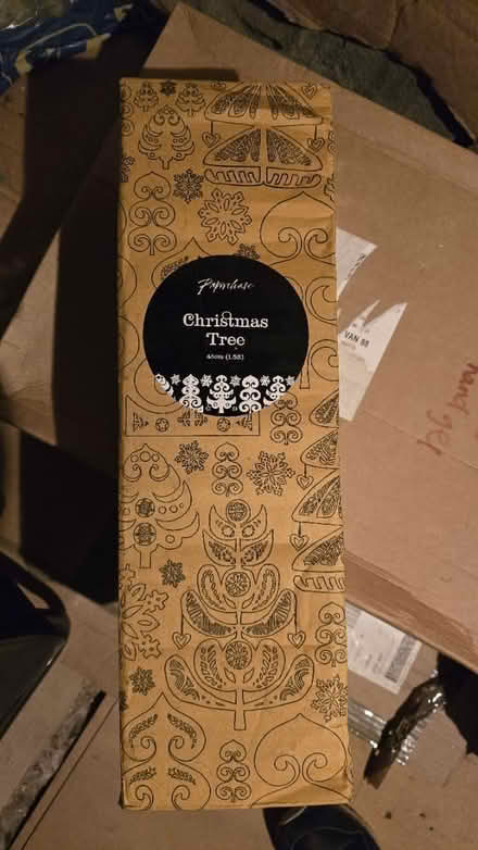 Photo of free Silver tinsel Christmas tree (E15 Stratford/Plaistow) #1