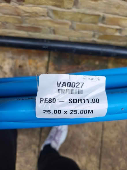 Photo of free MPDE water pipe, 20 meters (SW19 - South Wimbledon) #2