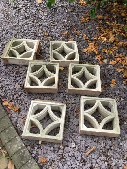 Photo of free 6 concrete wall blocks (Overslade CV22) #1